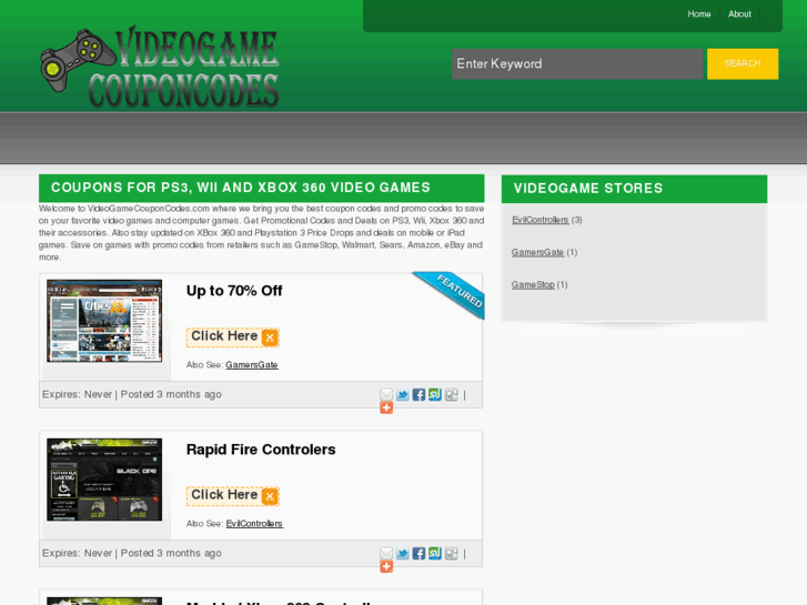 www.videogamecouponcodes.com