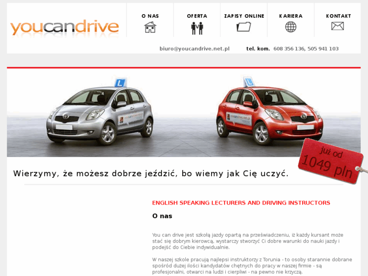 www.youcandrive.net.pl