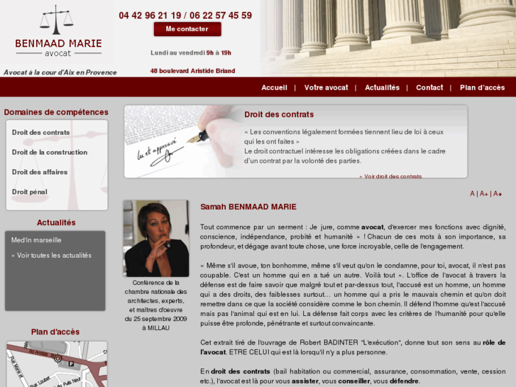 www.avocat-benmaad-marie.com