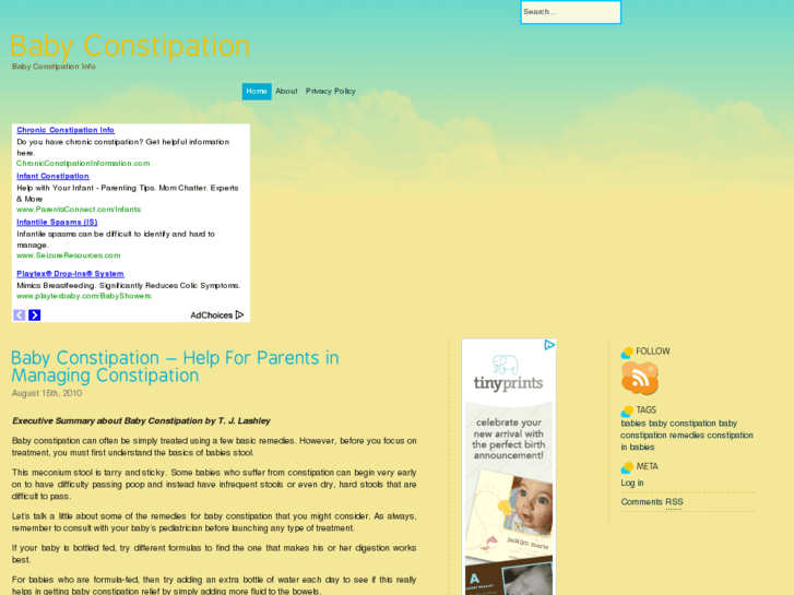 www.babyconstipation.info
