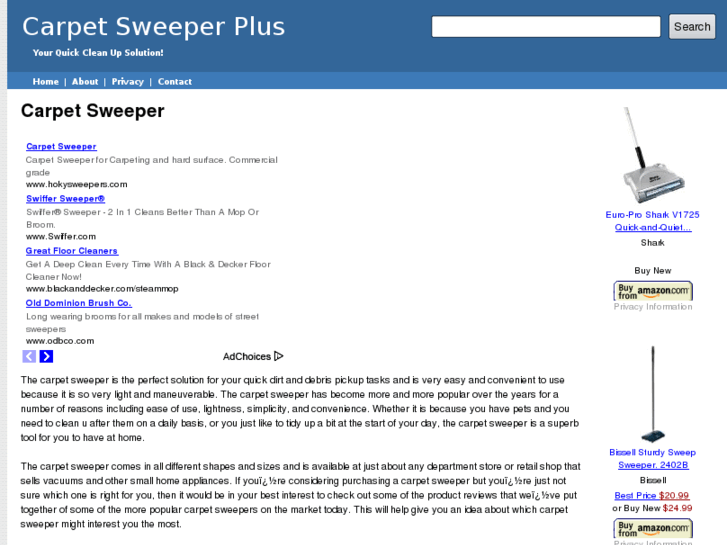 www.carpetsweeperplus.com