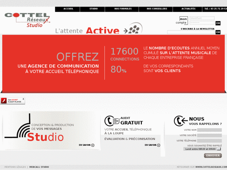 www.cottel-reseaux-studio.com