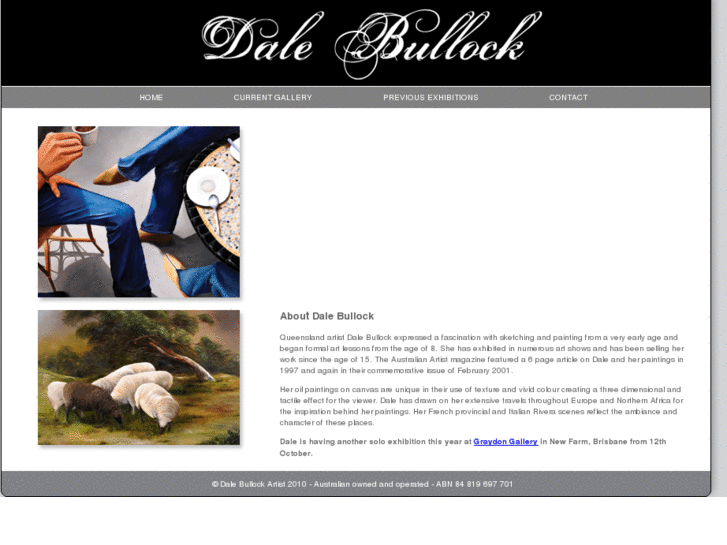 www.dalebullockartist.com