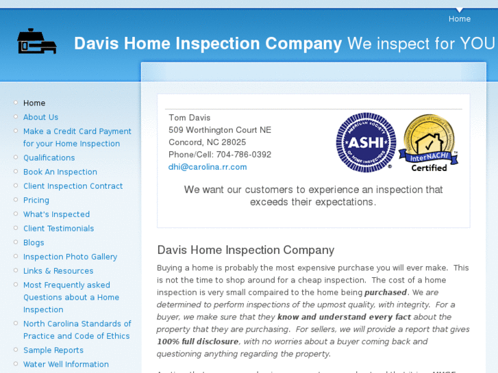 www.davishomeinspection.com