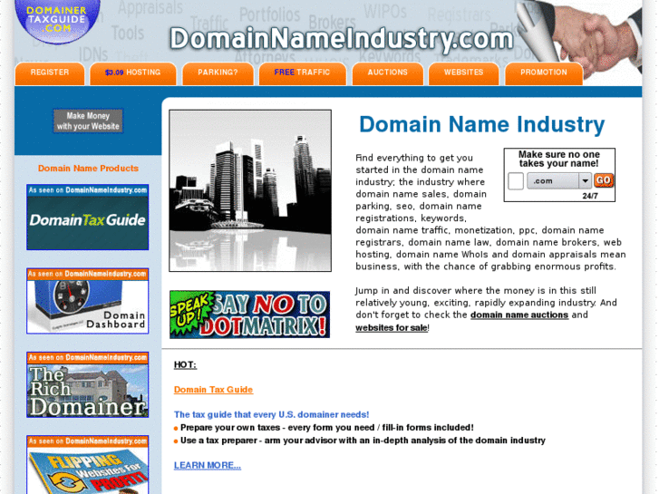 www.domainnameindustry.com