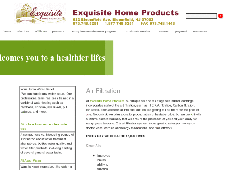 www.exquisitehomeproductsairfiltration.com