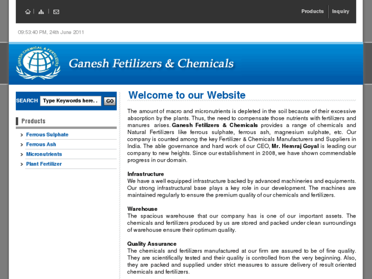 www.ganeshchemicalandfertlizers.com