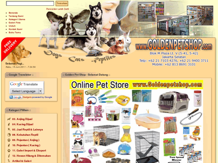 www.goldenpetshop.com