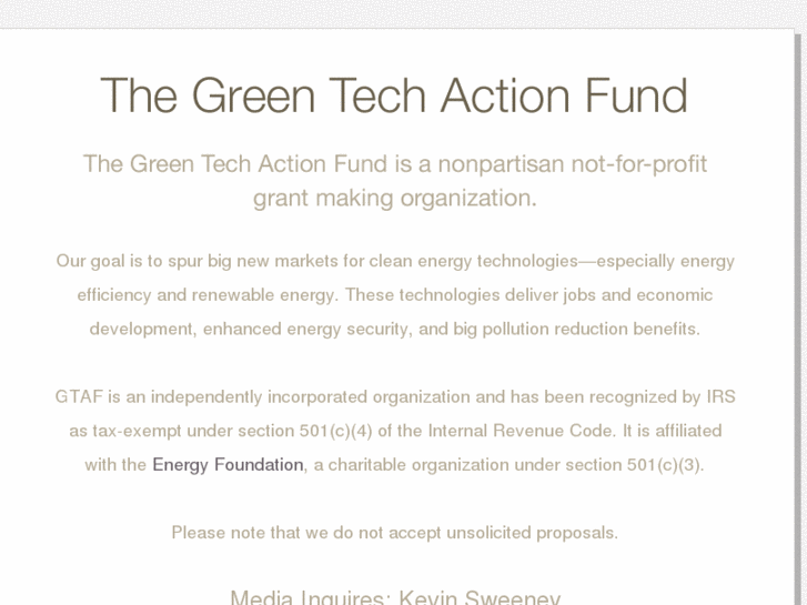 www.greentechfund.org