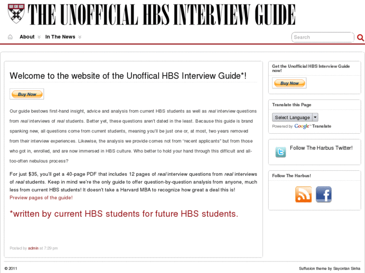 www.hbsinterview.com