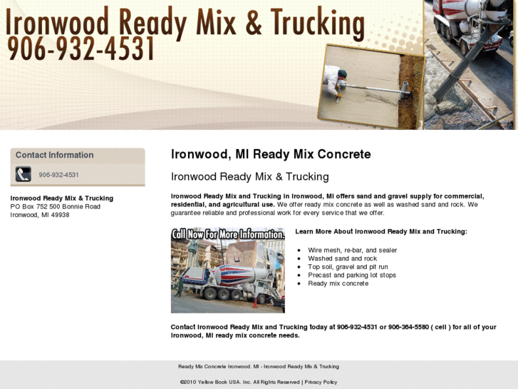 www.ironwoodreadymix.com