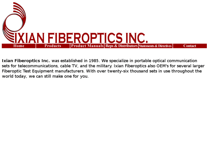 www.ixianfiberoptics.com