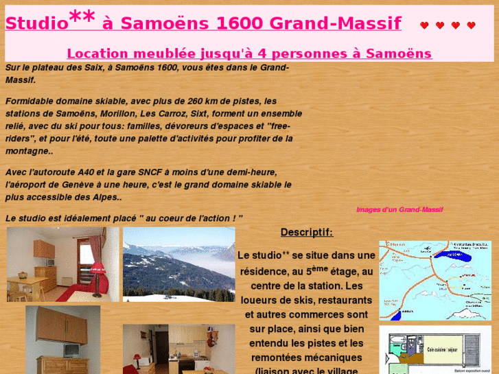 www.location-samoens1600.com