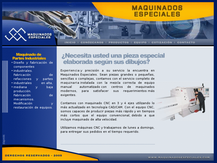 www.maquinadosespeciales.com