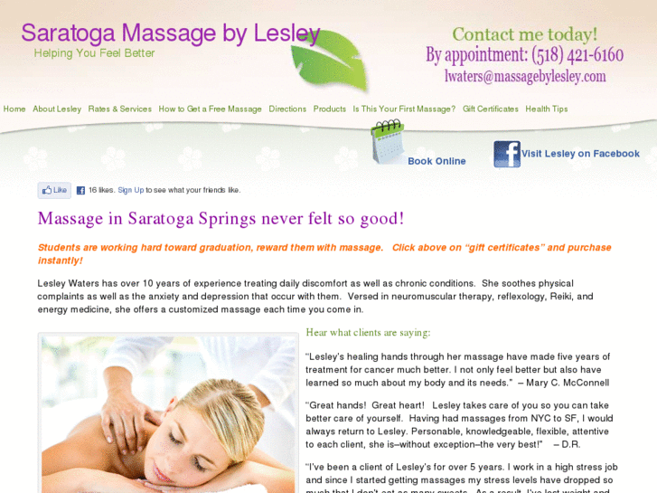 www.massagebylesley.com