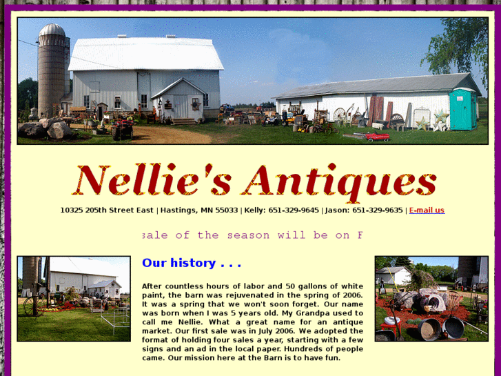 www.nelliesantiquesbarn.com