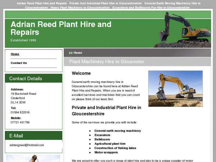 www.plantmachineryhiregloucester.com