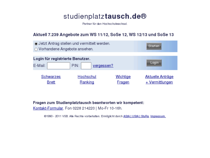 www.studienplatztausch.de