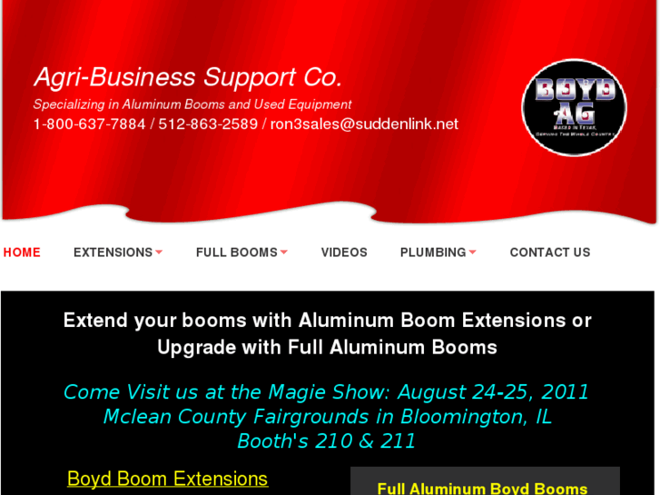 www.superspraybooms.com