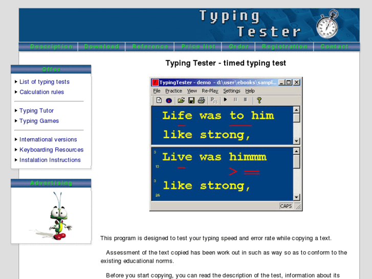 www.typing-tester.com