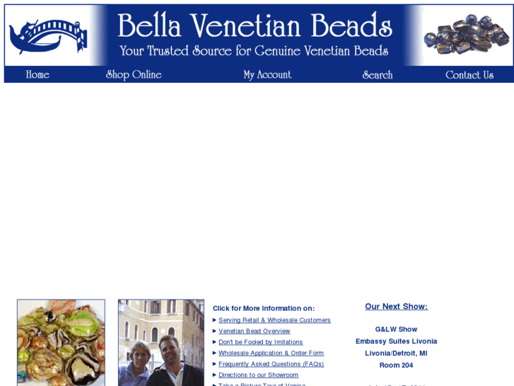 www.bellavenetianbeads.com