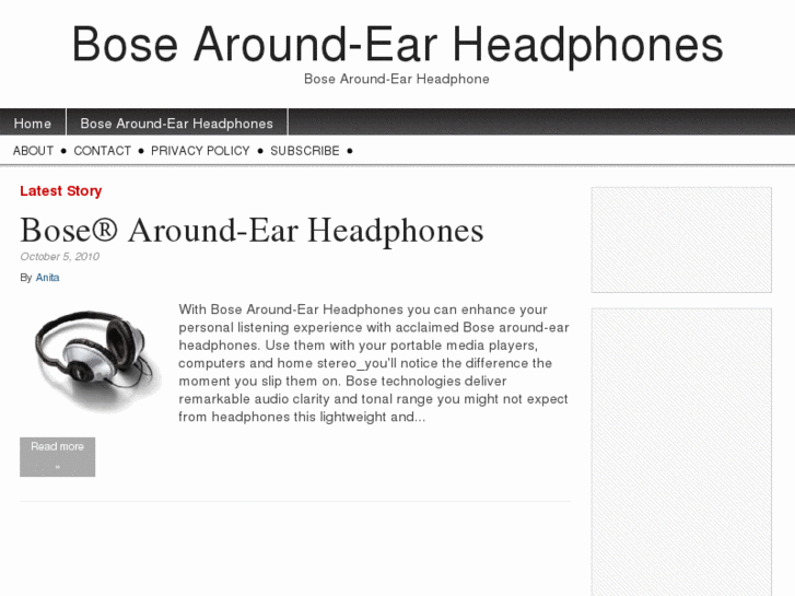 www.bosearound-earheadphones.com