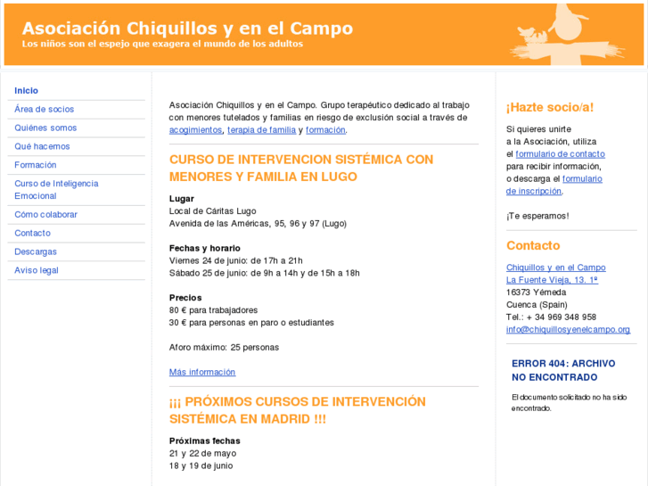 www.chiquillosyenelcampo.org