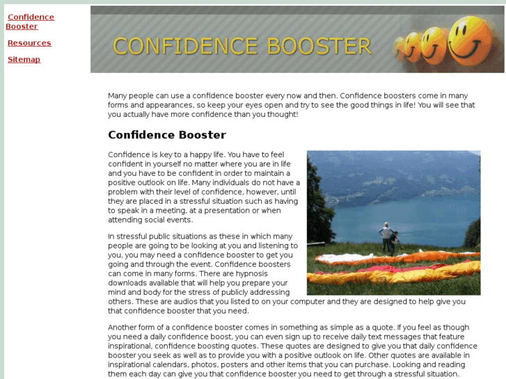 www.confidencebooster.com