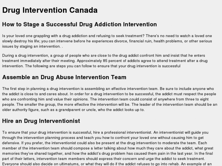 www.drugintervention.ca