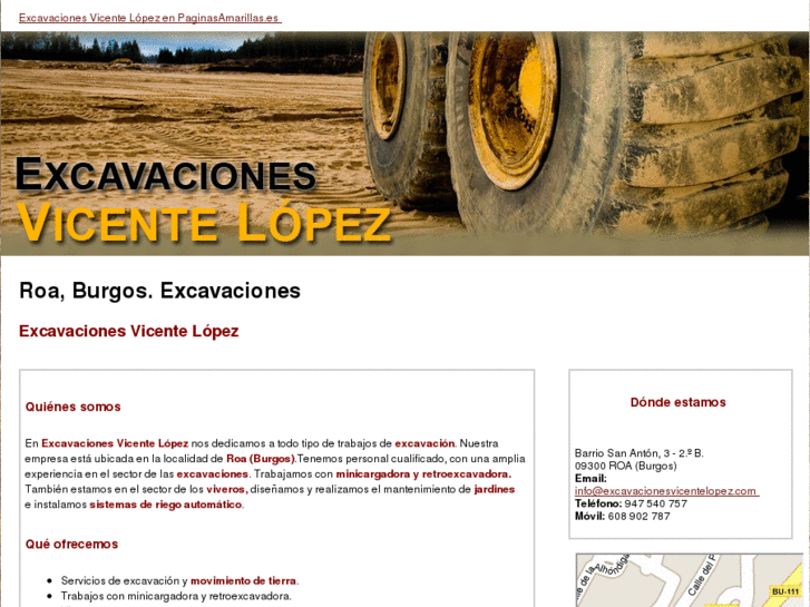 www.excavacionesvicentelopez.com