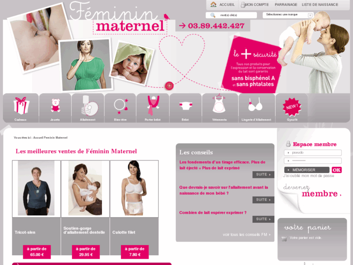 www.feminin-maternel.com