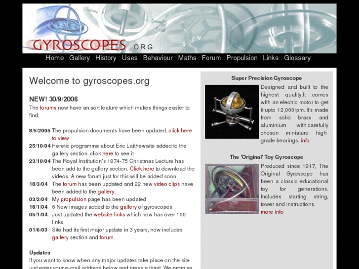 www.gyroscopes.org