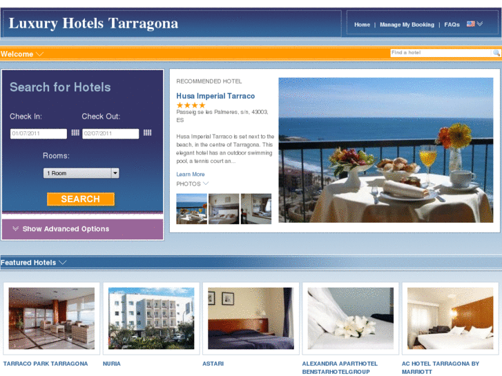 www.luxuryhotelstarragona.com