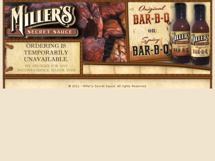 www.millerssecretsauce.com