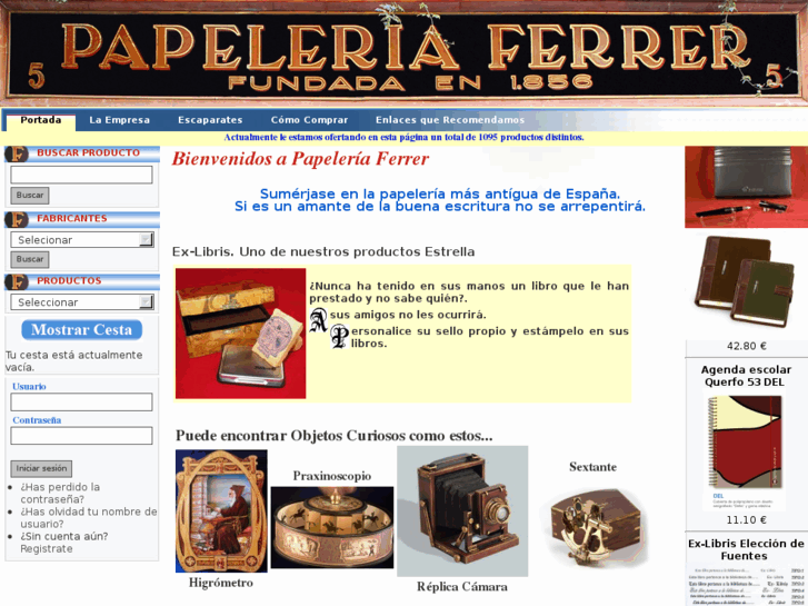 www.papeleriaferrer.es