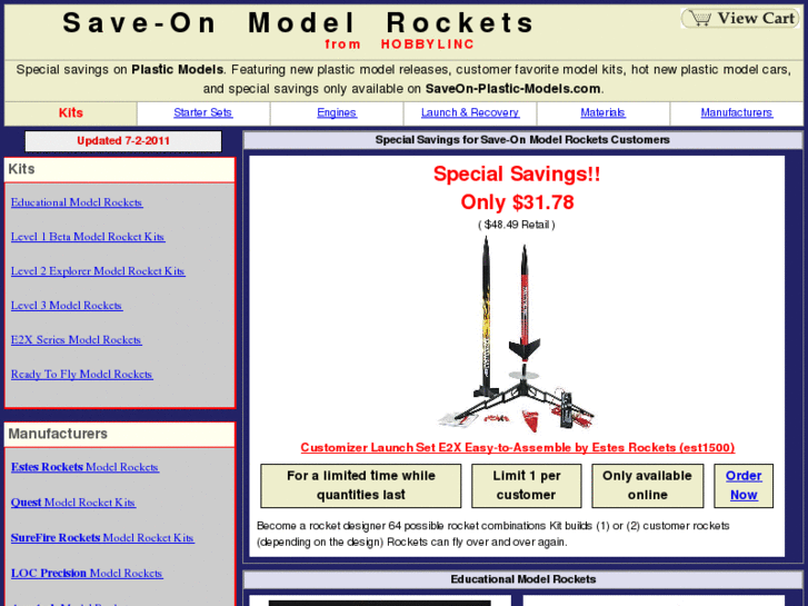 www.saveon-model-rockets.com