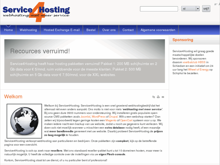 www.service4hosting.nl