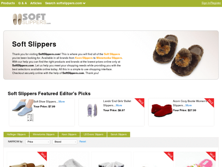 www.softslippers.com