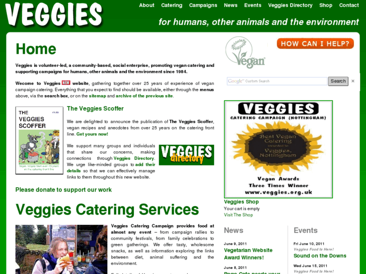 www.veggies.org.uk