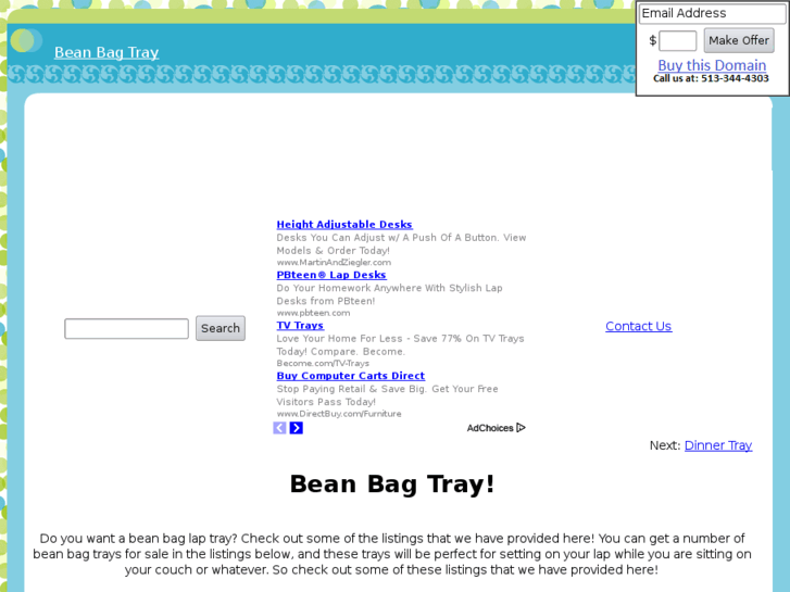 www.beanbagtray.com