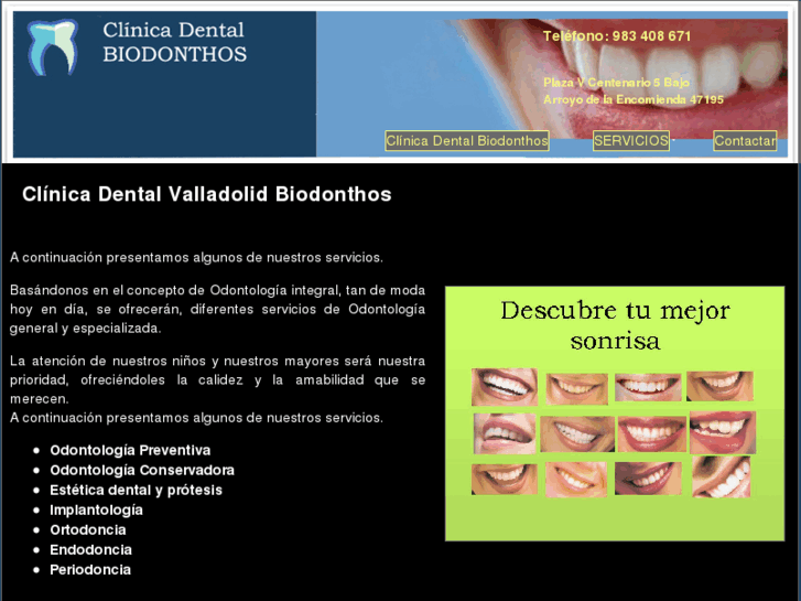 www.clinicabiodonthos.es