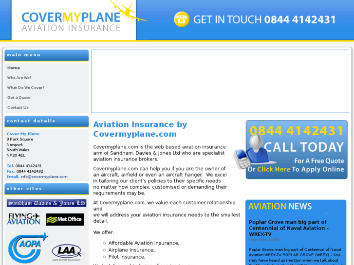 www.covermyplane.com