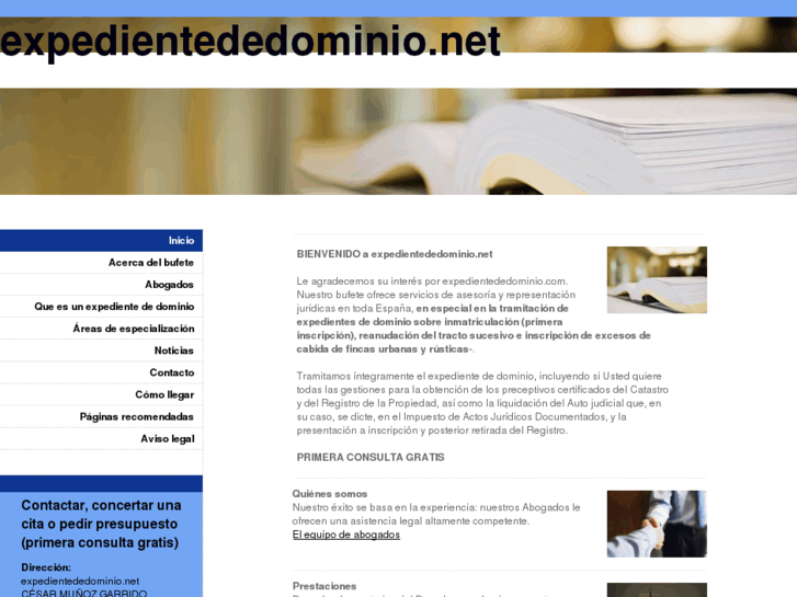 www.expedientededominio.net