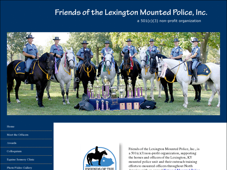 www.friendslexingtonmountedpolice.org