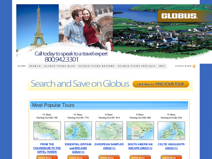 www.globustours2011.com