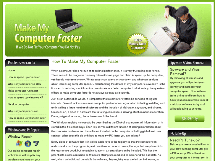 www.howtomakemycomputerfaster.org