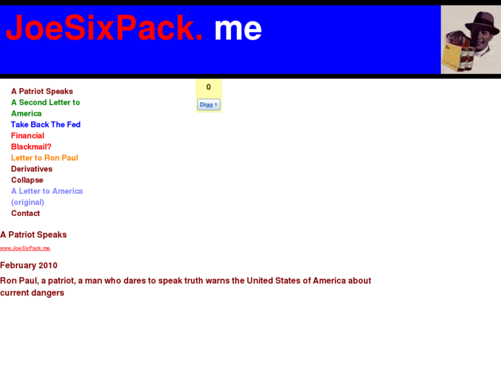 www.joesixpack.me