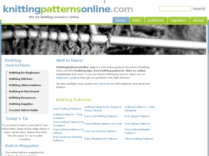 www.knittingpatternsonline.com