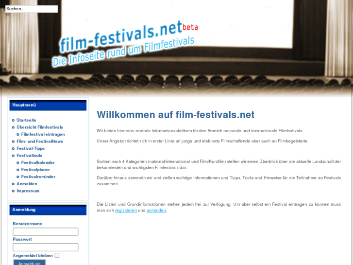 www.kurzfilm-festivals.com