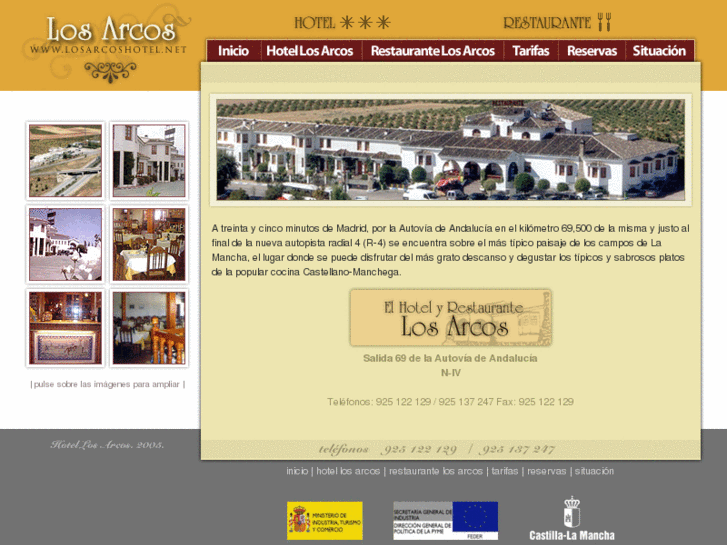 www.losarcoshotel.net